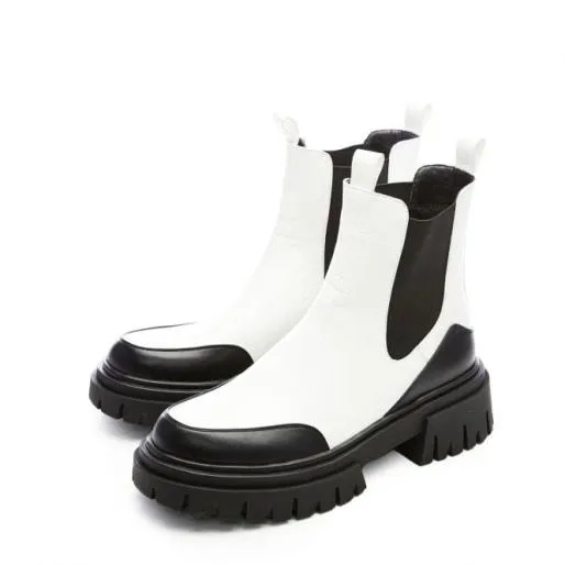 Berra White Patent Mocc Croc Women Moda In Pelle Ankle Boots Berra White Patent Mocc Croc Women Moda In Pelle Ankle Boots