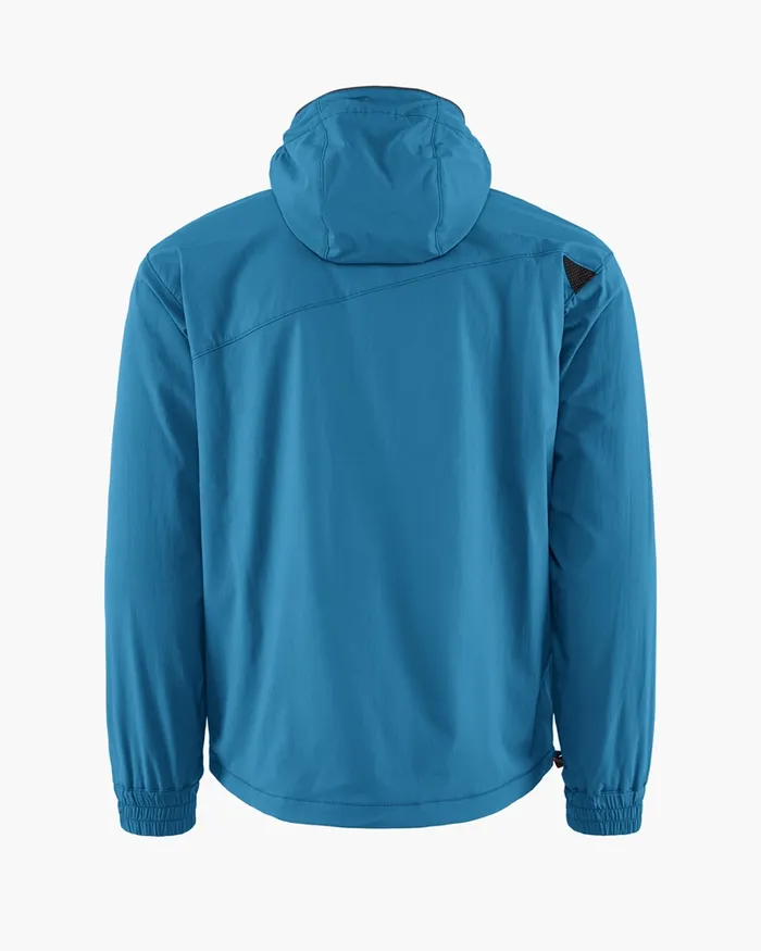 Bestla WindProtecting Anorak Blue Sapphire Men Klttermusen Wind Resistant Jackets