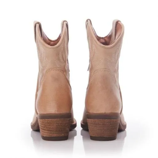 Bettsie Stone Leather Women Moda In Pelle Leather Boots Bettsie Stone Leather Women Moda In Pelle Leather Boots