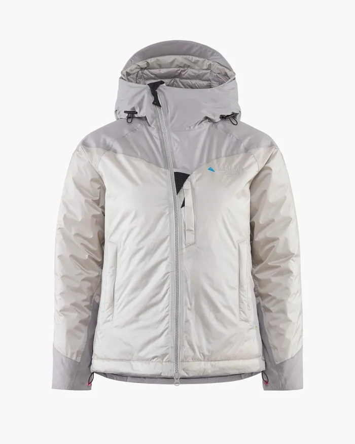 Bifrost Hooded Down Jacket Moon Women Klttermusen Waterproof Jackets