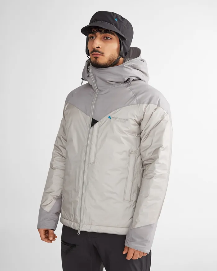 Bifrost Hooded Down Jacket Raven Men Klttermusen Waterproof Jackets