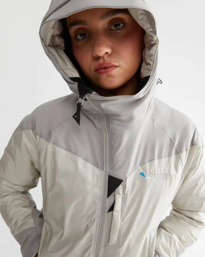 Bifrost Hooded Down Jacket Raven Women Klttermusen Waterproof Jackets