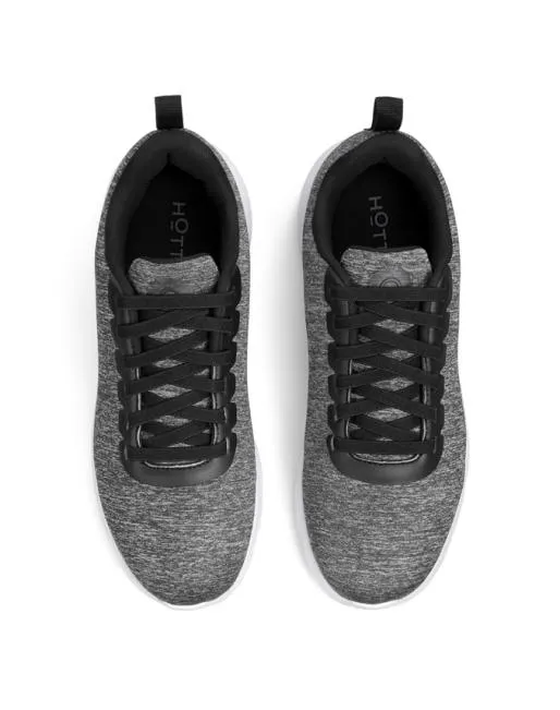 Black Shoes Mens Hotter Spark Trainers Charcoal