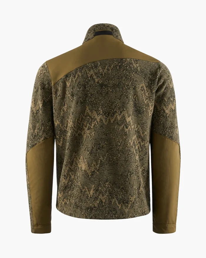 Bolms Wuru Zip Jacket Forest Green Men Klttermusen Fleeces and Sweaters