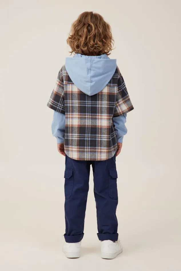 Boys 214 Pants and Jeans Cotton On Cargo Pant In The Navy