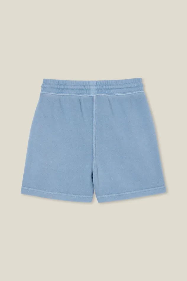Boys 214 Shorts Cotton On Henry Slouch Short Dusty Blue Garment Dye