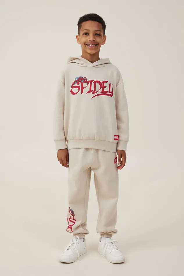Boys 214 Sweatshirts and Sweatpants Cotton On License Emerson Hoodie Lcn Mar Rainy Dayspiderman 1962