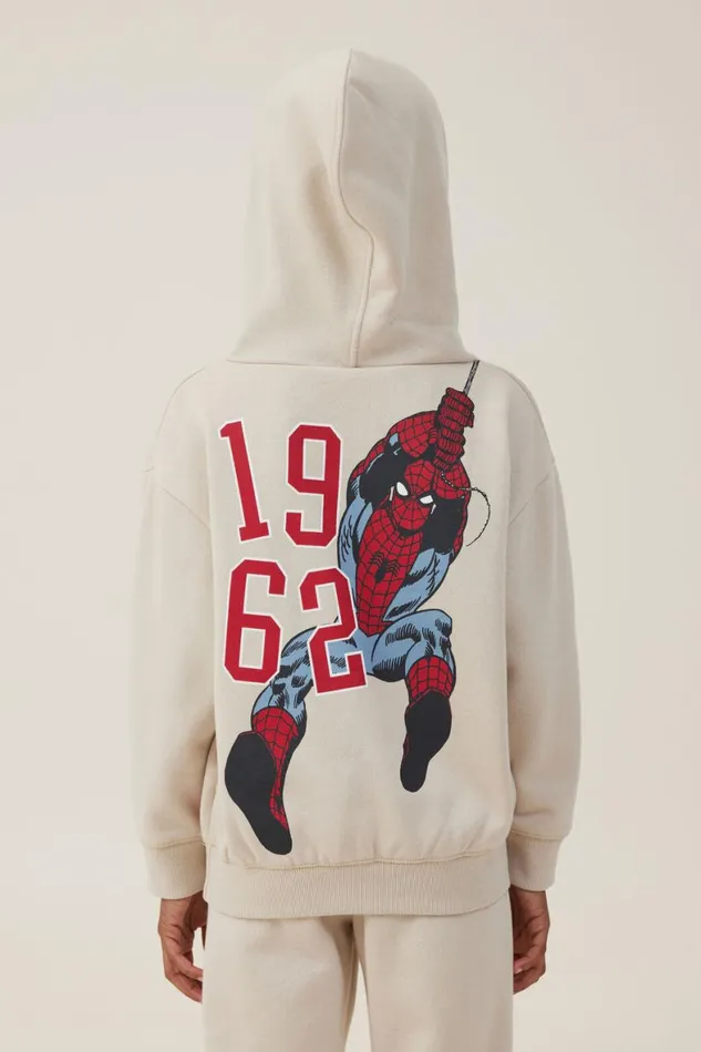 Boys 214 Sweatshirts and Sweatpants Cotton On License Emerson Hoodie Lcn Mar Rainy Dayspiderman 1962