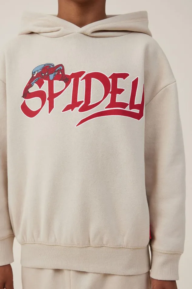 Boys 214 Sweatshirts and Sweatpants Cotton On License Emerson Hoodie Lcn Mar Rainy Dayspiderman 1962