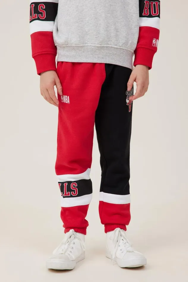 Boys 214 Sweatshirts and Sweatpants Cotton On License Marlo Trackpant Lcn Nba Redchicago Bulls Colour Block Boys 214 Sweatshirts and Sweatpants Cotton On License Marlo Trackpant Lcn Nba Redchicago Bulls Colour Block