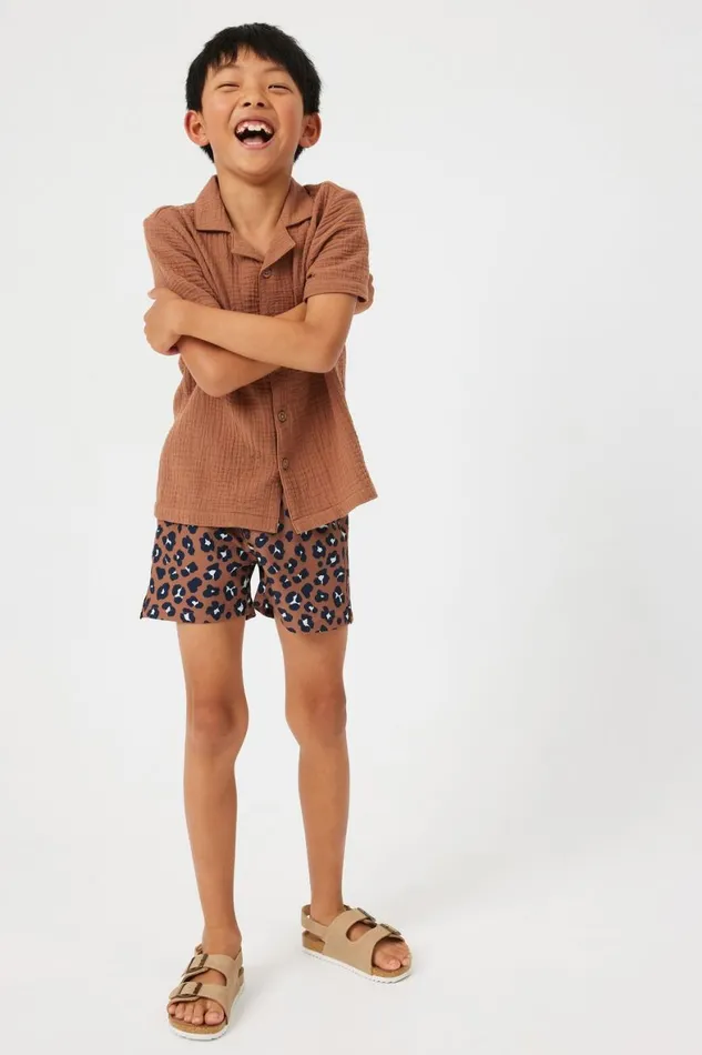Boys 214 Swimwear Cotton On Bailey Board Short Coco Jumbonavy Blazer Animal