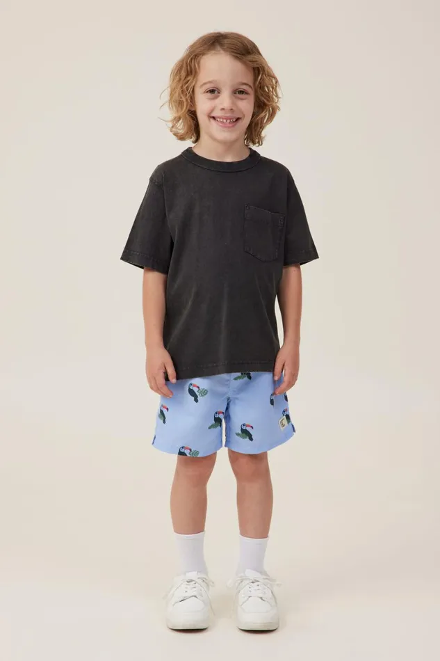 Boys 214 Swimwear Cotton On Bailey Board Short Dusk Bluetoucan