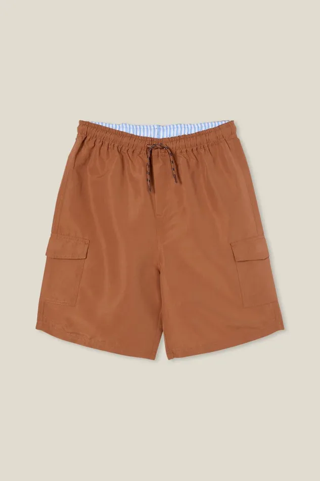 Boys 214 Swimwear Cotton On Benny Cargo Boardshort Coco Jumbo