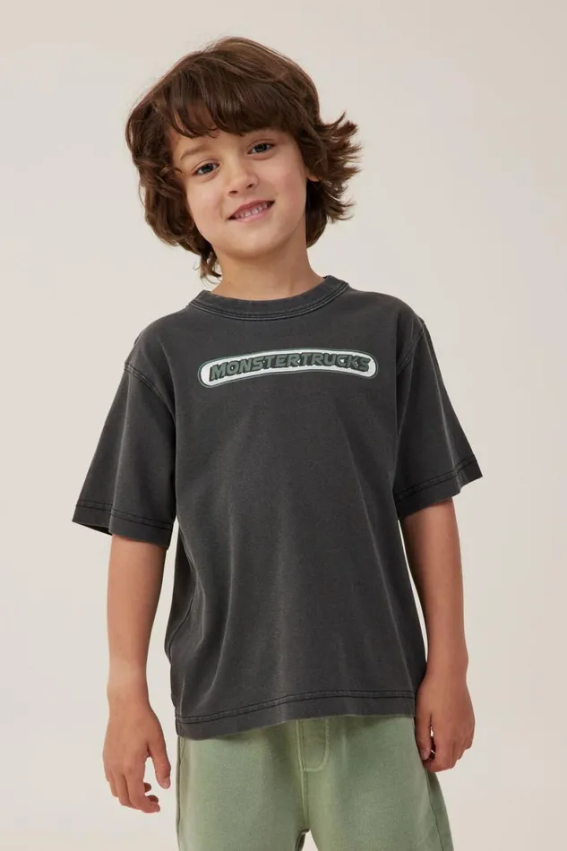 Boys 214 Tops and TShirts Cotton On Jonny Short Sleeve Print Tee Phantommonster Trucks Boys 214 Tops and TShirts Cotton On Jonny Short Sleeve Print Tee Phantommonster Trucks
