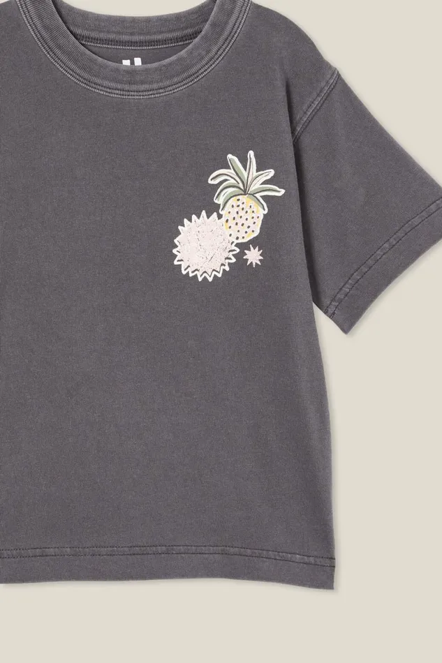 Boys 214 Tops and TShirts Cotton On Jonny Short Sleeve Print Tee Rabbit Greysweet For Sundays