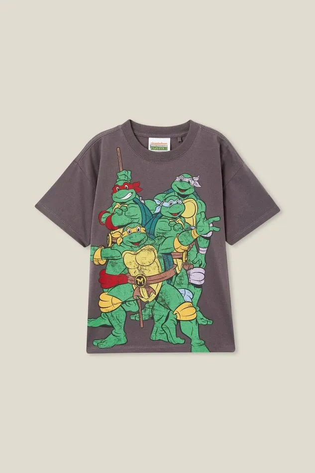 Boys 214 Tops and TShirts Cotton On License Drop Shoulder Short Sleeve Tee Lcn Nic Rabbit Greytmnt and Friends Boys 214 Tops and TShirts Cotton On License Drop Shoulder Short Sleeve Tee Lcn Nic Rabbit Greytmnt and Friends