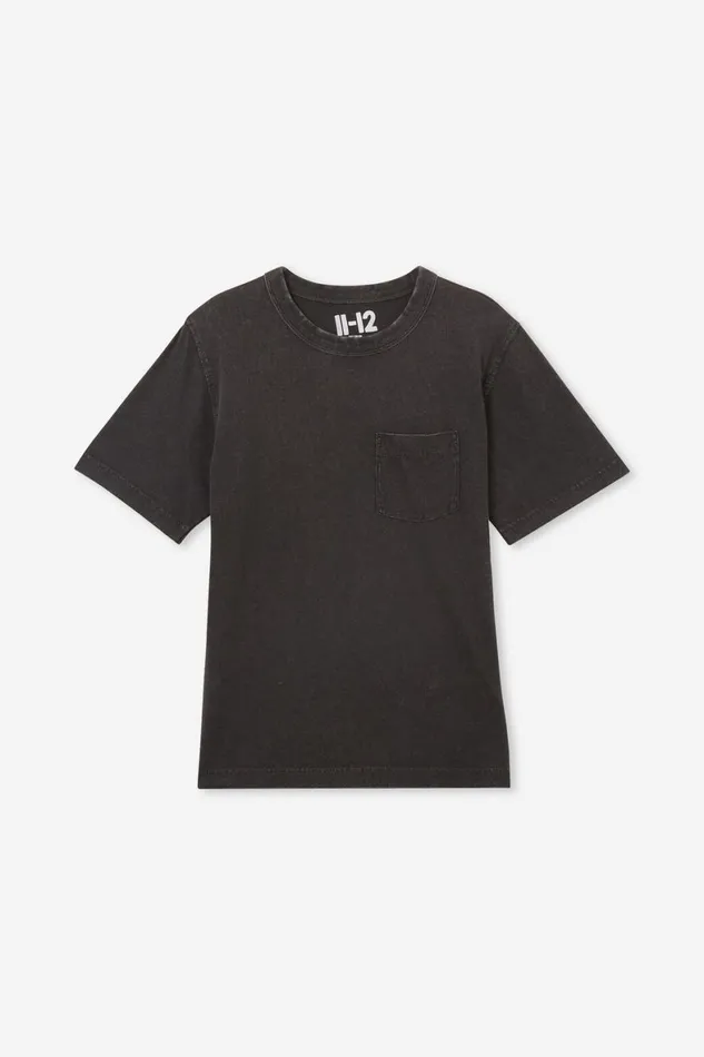 Boys 214 Tops and TShirts Cotton On The Eddy Essential Short Sleeve Tee Phantom Wash Boys 214 Tops and TShirts Cotton On The Eddy Essential Short Sleeve Tee Phantom Wash