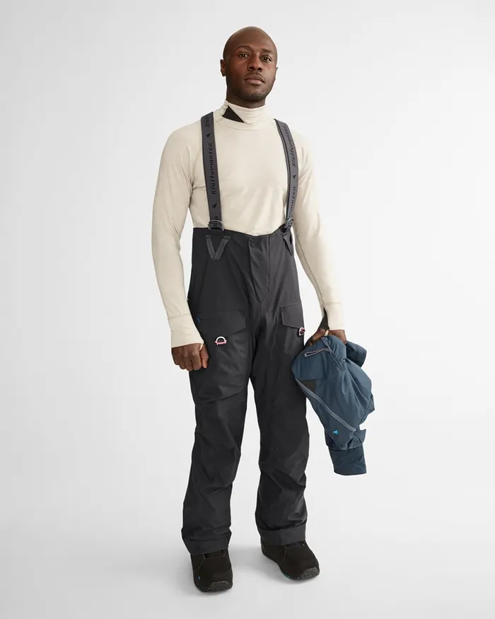 Brage 20 Salopette Waterproof Shell Pants Raven Men Klttermusen Waterproof Pants