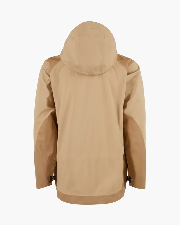 Brage 20 Waterproof Shell Jacket Warm Sand Men Klttermusen Waterproof Jackets