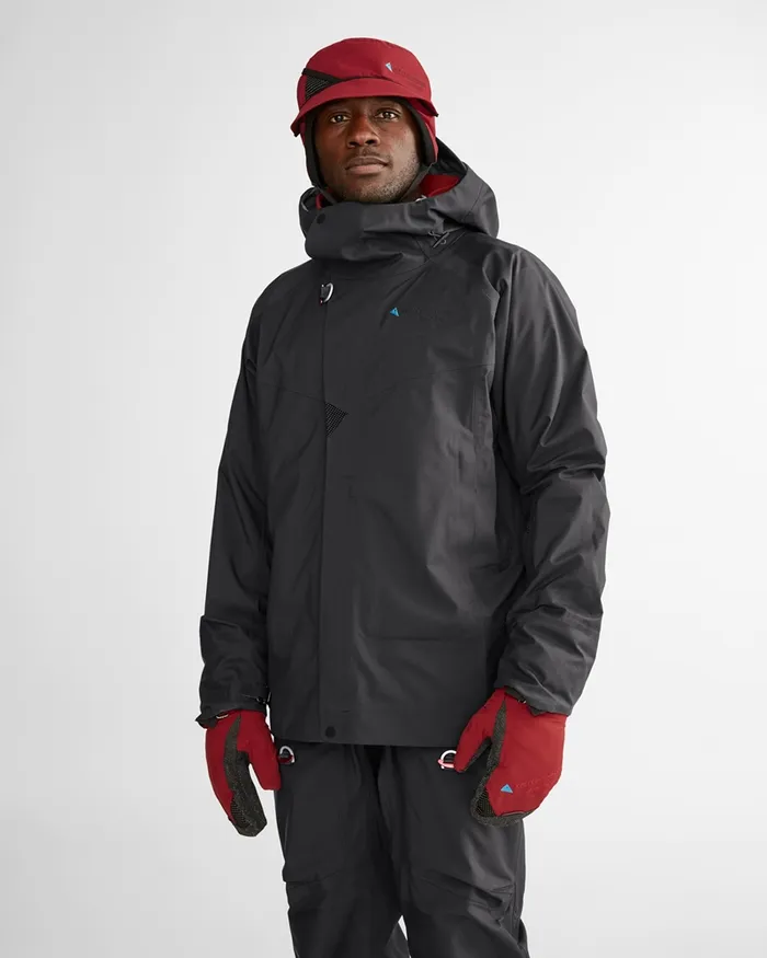 Brage 20 Waterproof Shell Jacket Warm Sand Men Klttermusen Waterproof Jackets