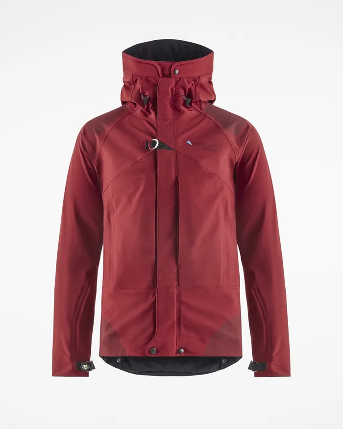 Brede 20 Waterproof Expedition Jacket Burnt Russet Men Klttermusen Waterproof Jackets