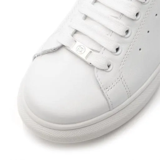 Bridgette White Leather Women Moda In Pelle White Trainers