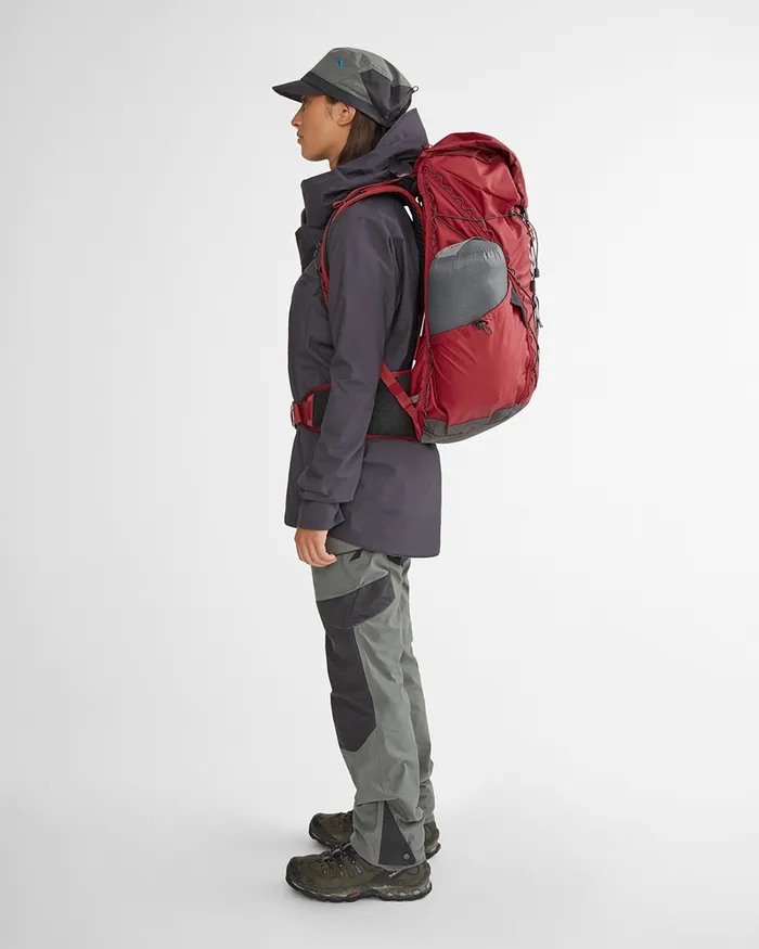 Brimer 24L Lightweight Trekking Backpack Burnt Russet MenWomen Klttermusen SingleDay Backpacks 1832l