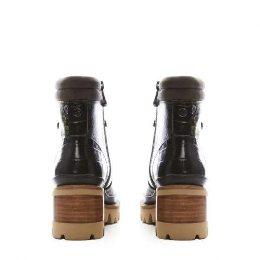 Cassidie Khaki 8211 Snake Leather Women Moda In Pelle Ankle Boots Cassidie Khaki 8211 Snake Leather Women Moda In Pelle Ankle Boots