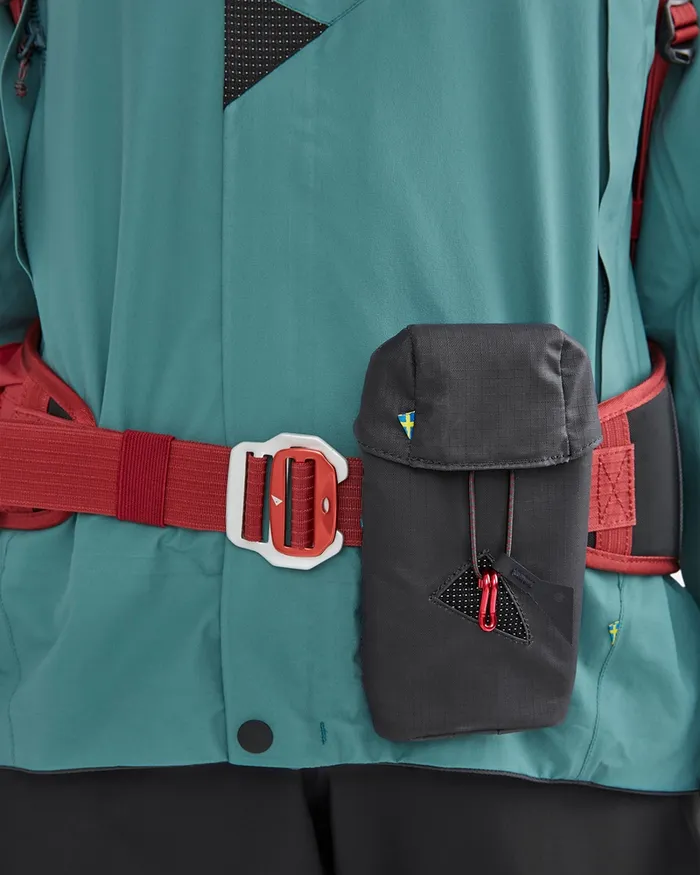 Communicator Pocket 20 Functional Backpack Attachment Amaranth Red MenWomen Klttermusen Accessories