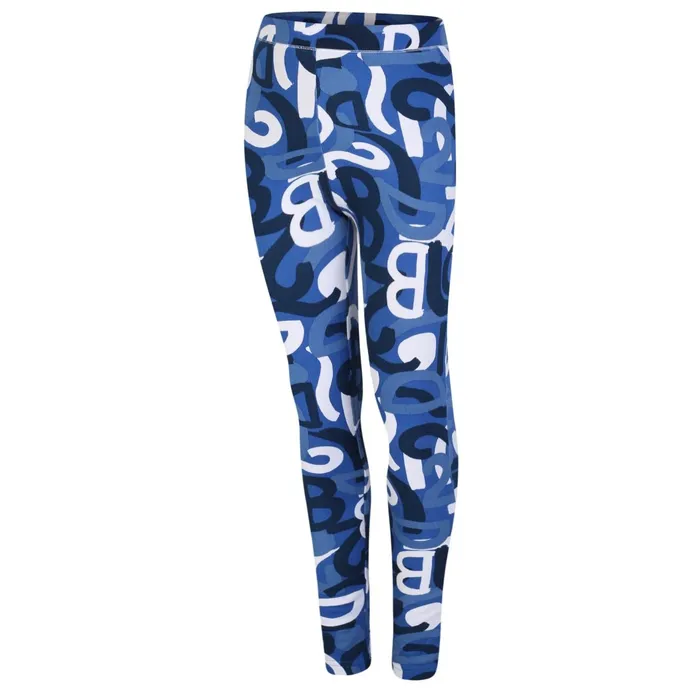Dare 2b Base Layers Pow Base Layer Set Blue Graffiti Print 8211 Kids