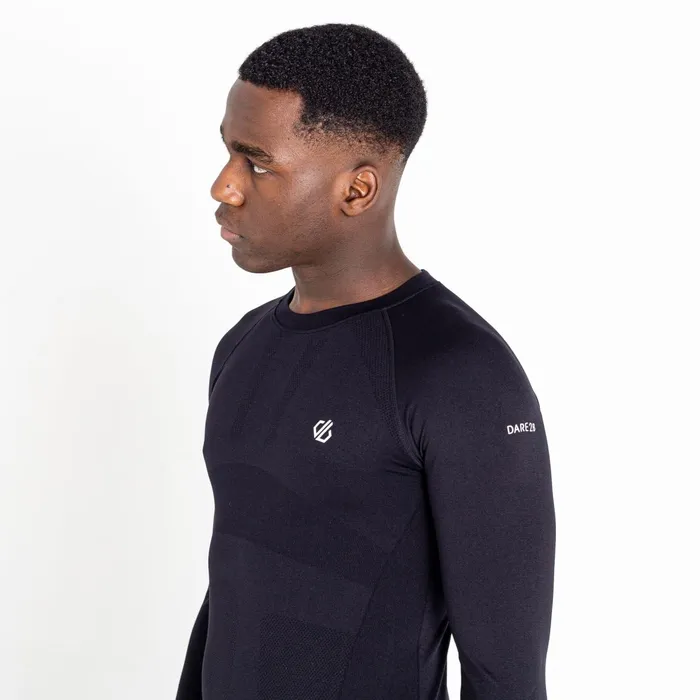Dare 2b Base Layers Zone In Long Sleeved Baselayer Top Black 8211 Men Dare 2b Base Layers Zone In Long Sleeved Baselayer Top Black 8211 Men