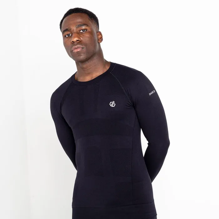Dare 2b Base Layers Zone In Long Sleeved Baselayer Top Black 8211 Men Dare 2b Base Layers Zone In Long Sleeved Baselayer Top Black 8211 Men