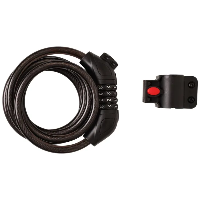 Dare 2b Cycle Accessories Coil Bike Lock Black 8211 WomenMen