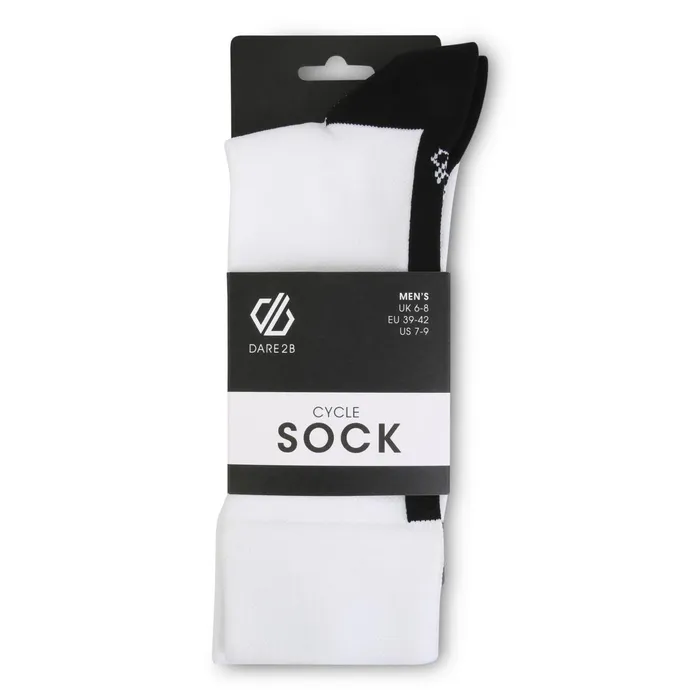 Dare 2b Cycle Accessories Slogan Cycle Socks Black White 8211 WomenMen