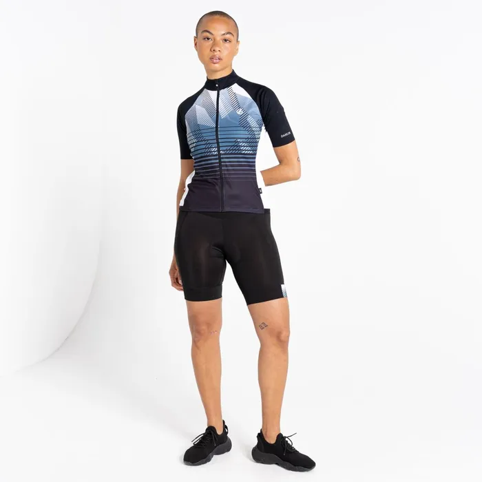 Dare 2b Cycling Jerseys Aep Prompt Lightweight Jersey Black Empowered Print 8211 Women
