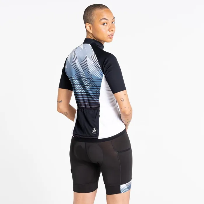 Dare 2b Cycling Jerseys Aep Prompt Lightweight Jersey Black Empowered Print 8211 Women