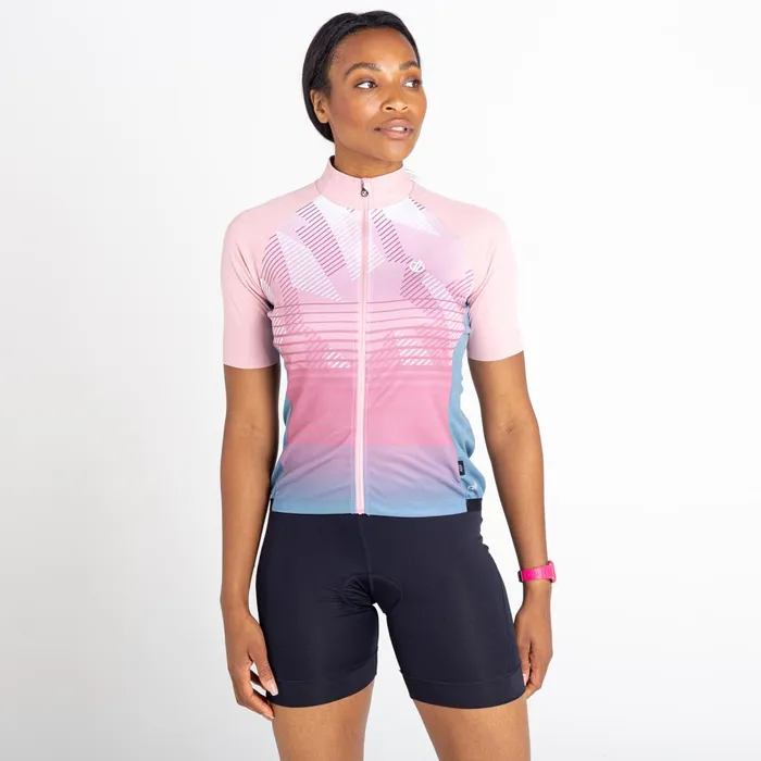 Dare 2b Cycling Jerseys Aep Prompt Lightweight Jersey Powder Pink Empowered Print 8211 Women Dare 2b Cycling Jerseys Aep Prompt Lightweight Jersey Powder Pink Empowered Print 8211 Women