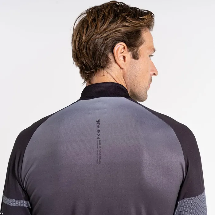 Dare 2b Cycling Jerseys Aep Revolving Long Sleeved Jersey Black 8211 Men