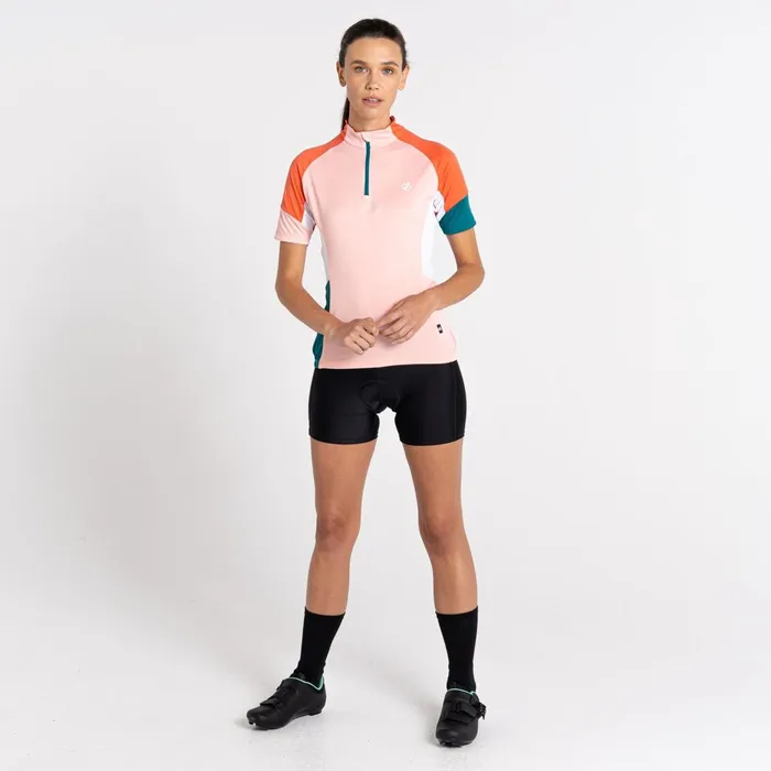 Dare 2b Cycling Jerseys Compassion Ii Lightweight Jersey Apricot Blush 8211 Women