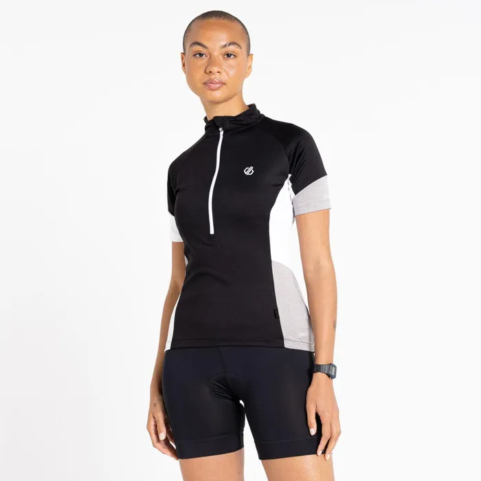 Dare 2b Cycling Jerseys Compassion Ii Lightweight Jersey Black Ash Grey 8211 Women Dare 2b Cycling Jerseys Compassion Ii Lightweight Jersey Black Ash Grey 8211 Women