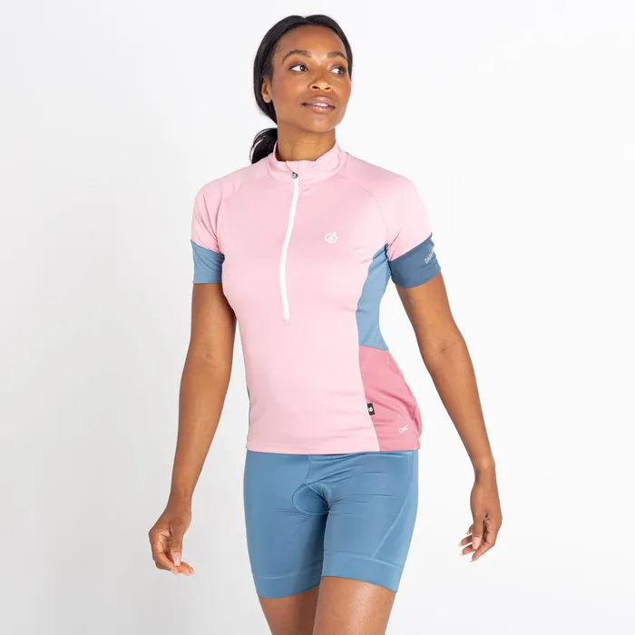 Dare 2b Cycling Jerseys Compassion Ii Lightweight Jersey Powder Pink Mesa Rose 8211 Women Dare 2b Cycling Jerseys Compassion Ii Lightweight Jersey Powder Pink Mesa Rose 8211 Women