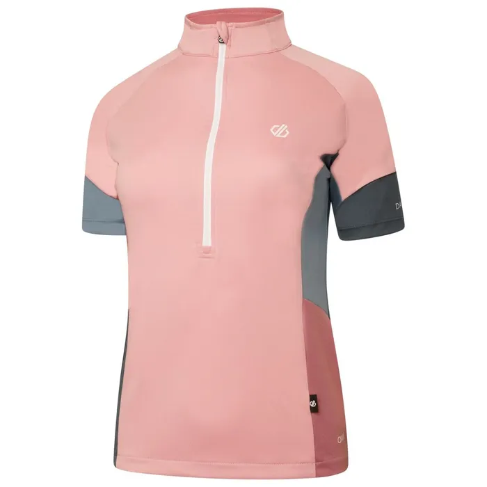 Dare 2b Cycling Jerseys Compassion Ii Lightweight Jersey Powder Pink Mesa Rose 8211 Women