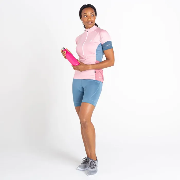 Dare 2b Cycling Jerseys Compassion Ii Lightweight Jersey Powder Pink Mesa Rose 8211 Women