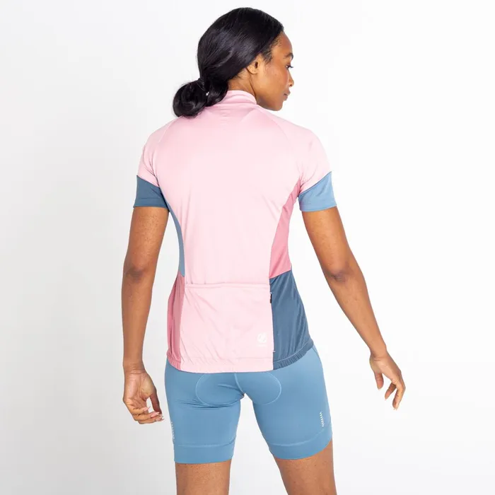 Dare 2b Cycling Jerseys Compassion Ii Lightweight Jersey Powder Pink Mesa Rose 8211 Women
