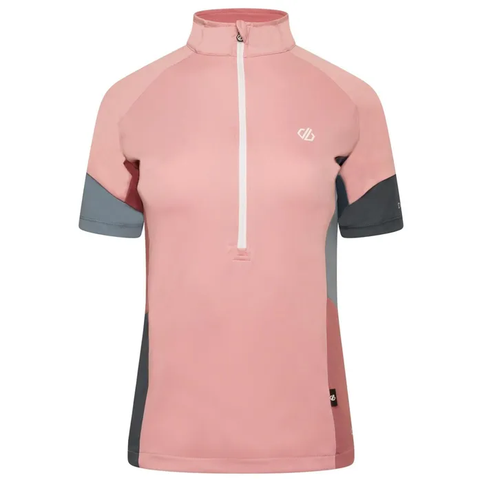 Dare 2b Cycling Jerseys Compassion Ii Lightweight Jersey Powder Pink Mesa Rose 8211 Women