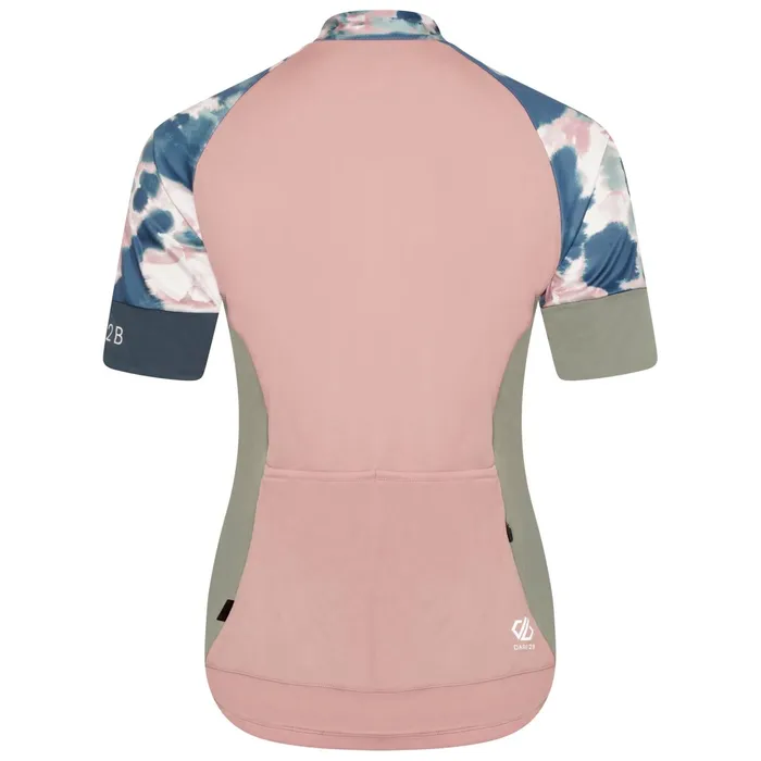 Dare 2b Cycling Jerseys Follow Through Cycling Jersey Dusky Rose 8211 Women