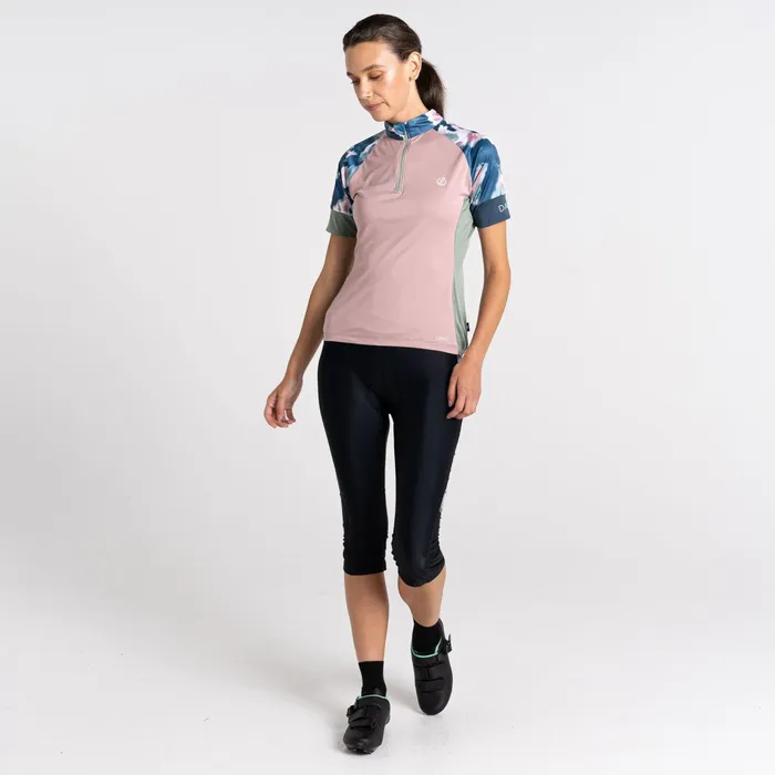 Dare 2b Cycling Jerseys Follow Through Cycling Jersey Dusky Rose 8211 Women