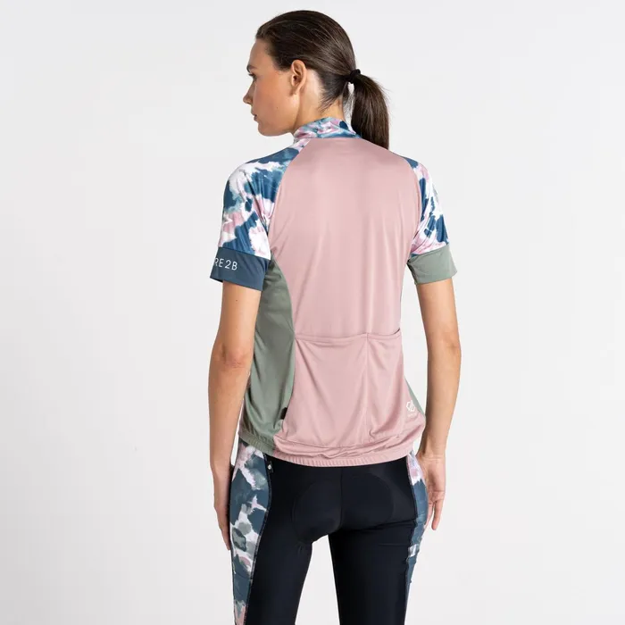 Dare 2b Cycling Jerseys Follow Through Cycling Jersey Dusky Rose 8211 Women