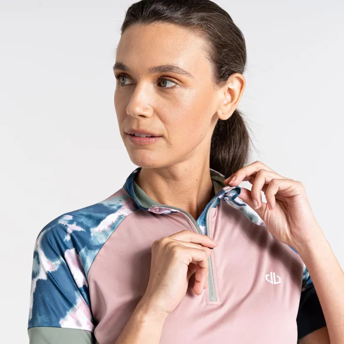 Dare 2b Cycling Jerseys Follow Through Cycling Jersey Dusky Rose 8211 Women