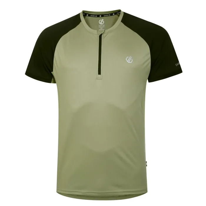 Dare 2b Cycling Jerseys Gallantry Jersey Oil Green Black 8211 Men